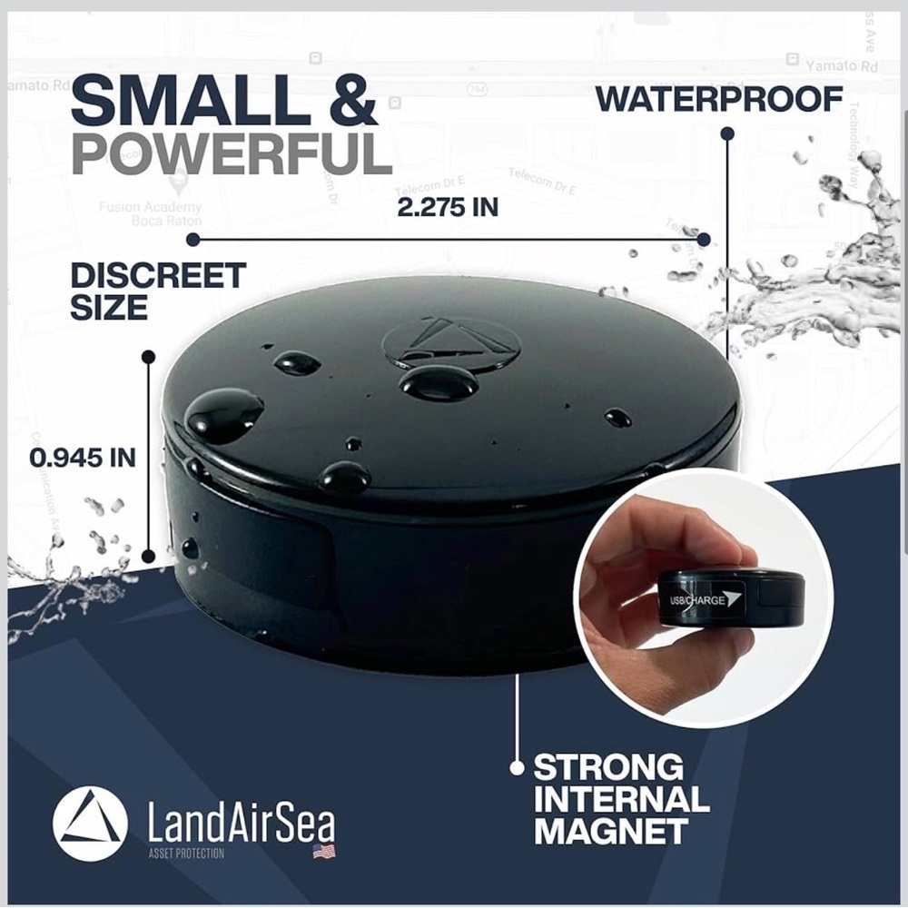 LandAirSea Waterproof GPS Tracker